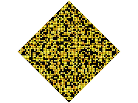 Rcraft™ Yellow Mosaic Craft Vinyl - Honey Dijon