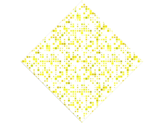 Lemonade Spill Mosaic Vinyl Wrap Pattern