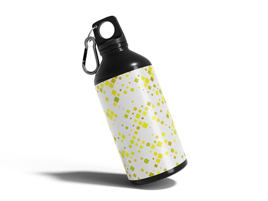 Lemonade Spill Mosaic Water Bottle DIY Stickers