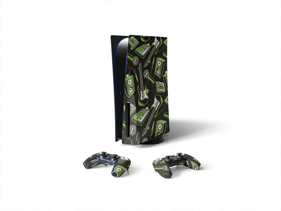 Amped Up Music Sony PS5 DIY Skin