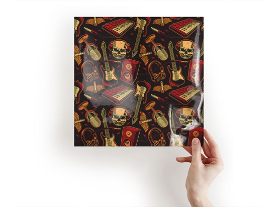 Heavy Metal Music Craft Sheets