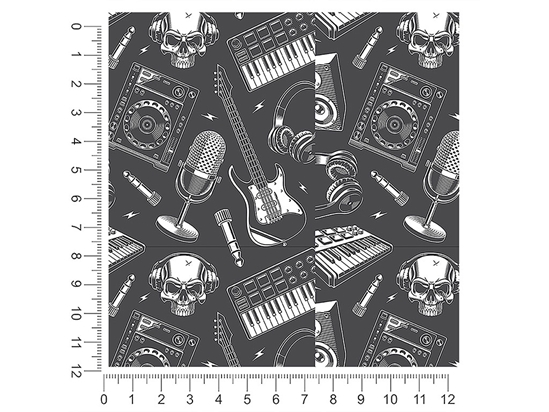 Mix It Up Music 1ft x 1ft Craft Sheets