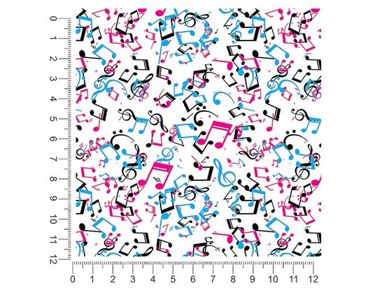 Playful Notes Music 1ft x 1ft Craft Sheets