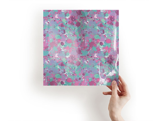 Courtship Dating Paint Splatter Craft Sheets