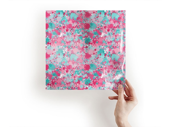 Forever Young Paint Splatter Craft Sheets