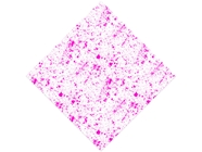Pink Spill Paint Splatter Vinyl Wrap Pattern