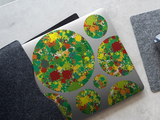 Wild Life Paint Splatter DIY Laptop Stickers