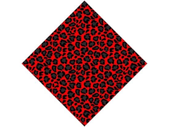 Red Panther Vinyl Wrap Pattern