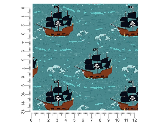 SS Treasure Pirate 1ft x 1ft Craft Sheets