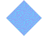 Fluorescent Explosion Pixel Vinyl Wrap Pattern