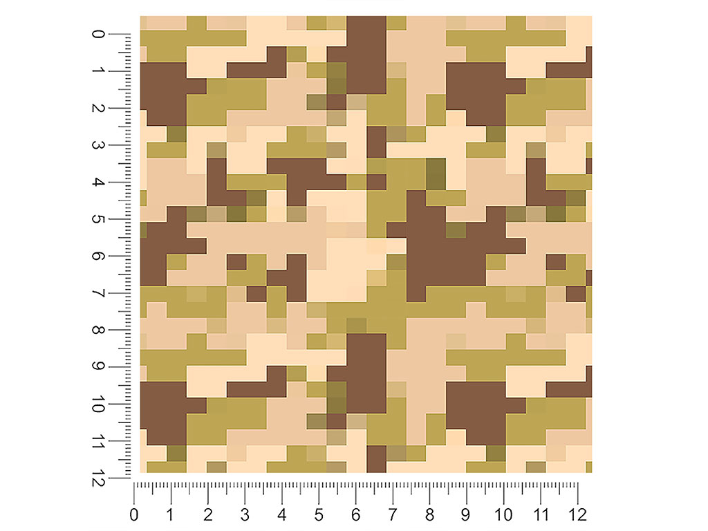 Grassland Plateau Pixel 1ft x 1ft Craft Sheets