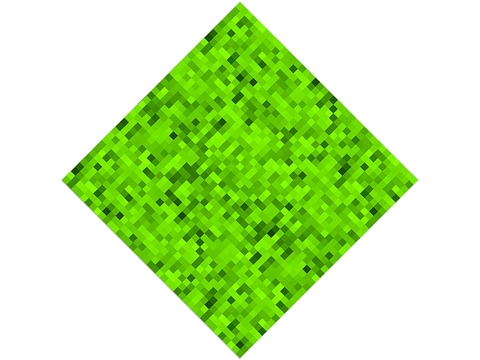 Rcraft™ Green Pixel Craft Vinyl - Overgrown Lawn