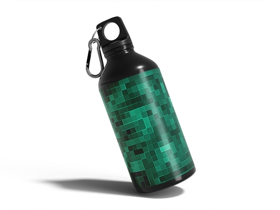 Supernatural Jungle Pixel Water Bottle DIY Stickers