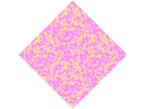 Rcraft™ Pink Pixel Craft Vinyl - Baby Blanket