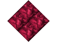 Fresh Raspberries Pixel Vinyl Wrap Pattern