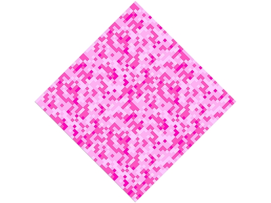 Red Purple Pixel Vinyl Wrap Pattern