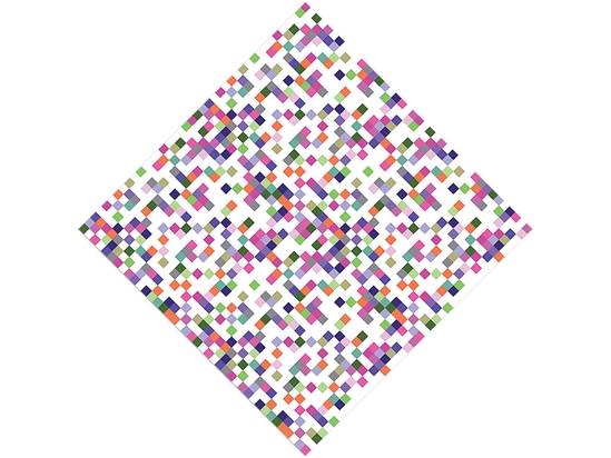 Mix and Match Pixel Vinyl Wrap Pattern
