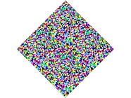Television Static Pixel Vinyl Wrap Pattern