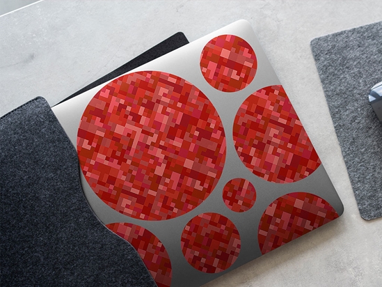 Scarlet Envy Pixel DIY Laptop Stickers