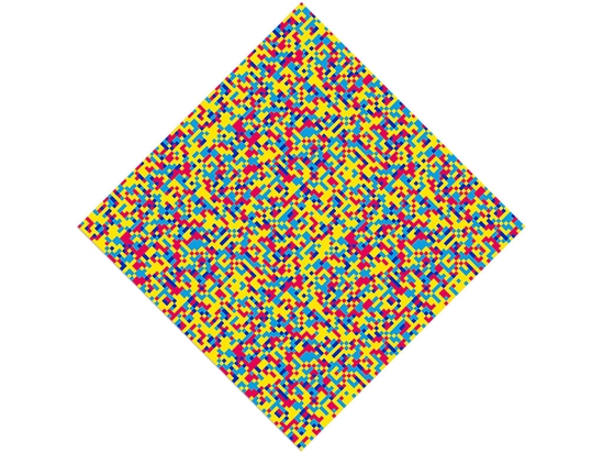 Totally Unmellow Pixel Vinyl Wrap Pattern