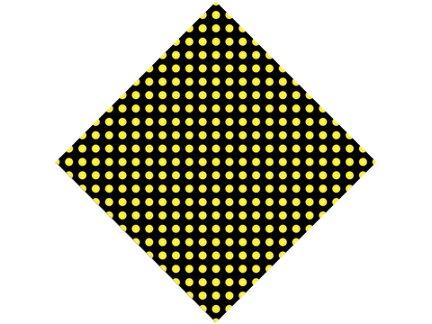 Rcraft™ Polka Dot Craft Vinyl - Hi Yellow