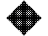 Maddening Monochrome Polka Dot Vinyl Wrap Pattern