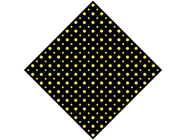 Sunshine Yellow Polka Dot Vinyl Wrap Pattern