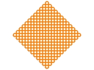 Apricot Orange Polka Dot Vinyl Wrap Pattern