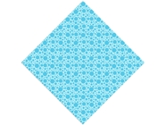 Arctic Blue Polka Dot Vinyl Wrap Pattern