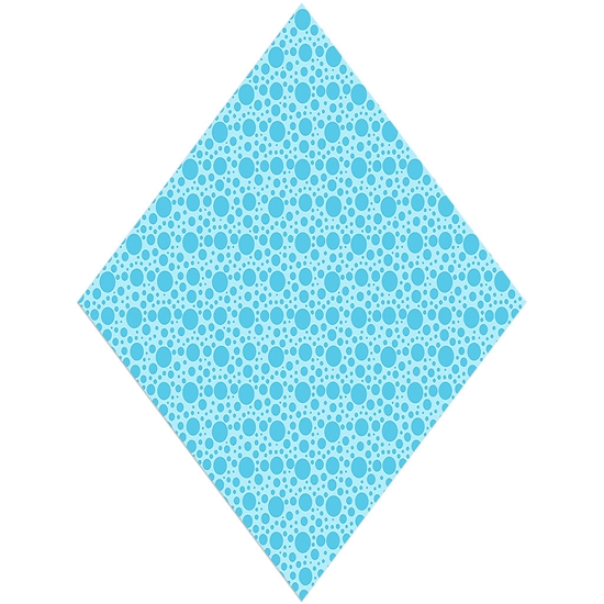 Arctic Blue Polka Dot Vinyl Wrap Pattern