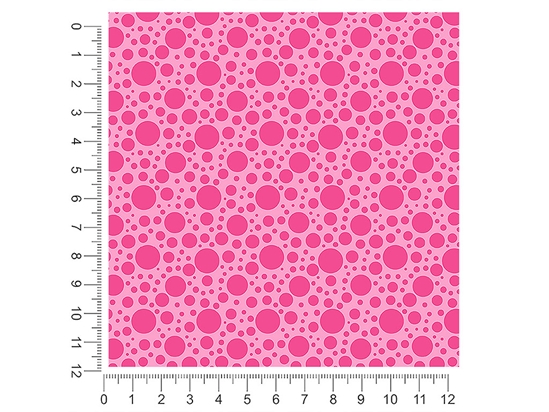 Barbie Pink Polka Dot 1ft x 1ft Craft Sheets