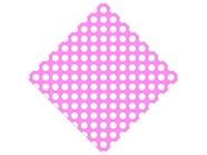 Carnation Pink Polka Dot Vinyl Wrap Pattern