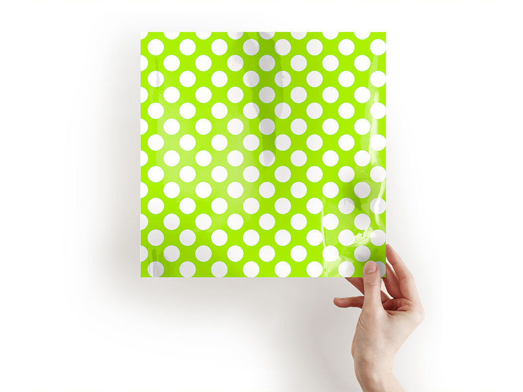 Green Lizard Polka Dot Craft Sheets