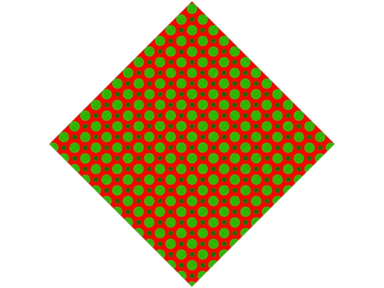 Ho Ho Ho Polka Dot Vinyl Wrap Pattern