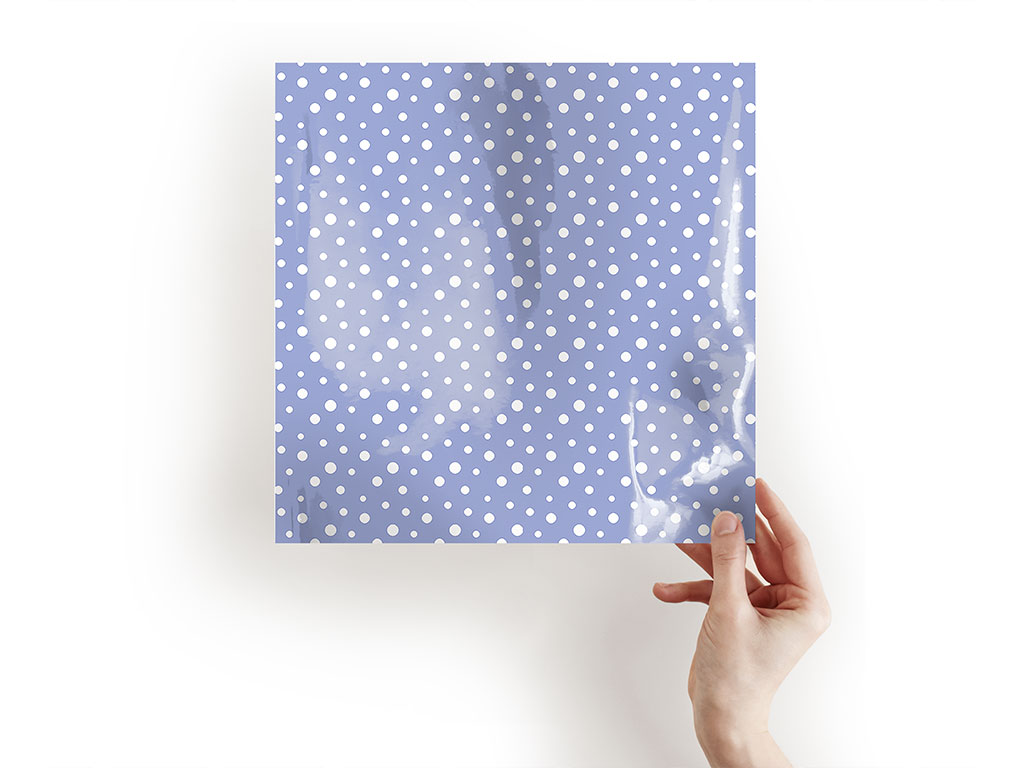 Light Blue Polka Dot Craft Sheets