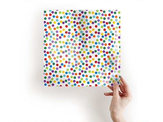 Confetti Explosion Polka Dot Craft Sheets