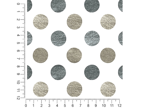 Gray Dust Polka Dot 1ft x 1ft Craft Sheets