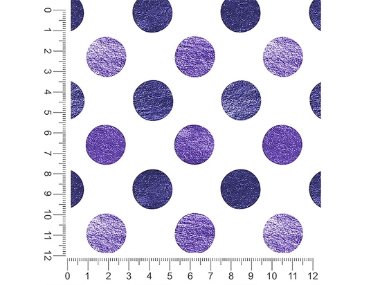 Prime Purple Polka Dot 1ft x 1ft Craft Sheets