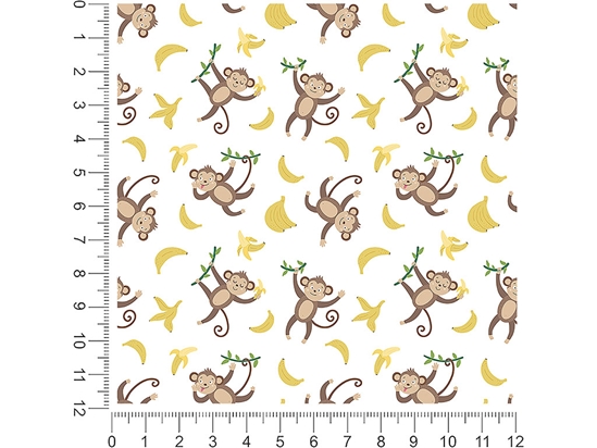 Monkey Around Animal 1ft x 1ft Craft Sheets