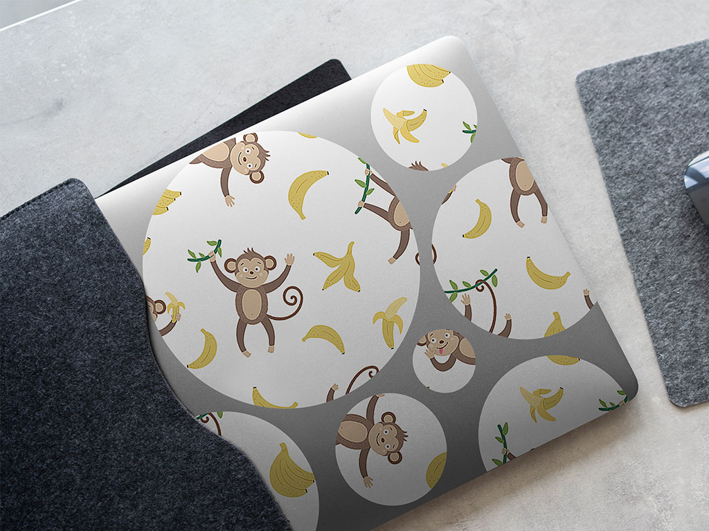 Monkey Around Animal DIY Laptop Stickers