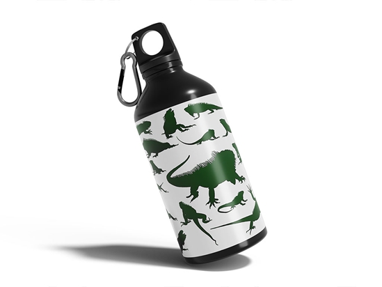 Komodo Dragons Animal Water Bottle DIY Stickers