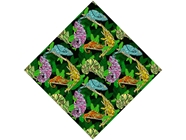 Psychedelic Chameleons Reptile Vinyl Wrap Pattern