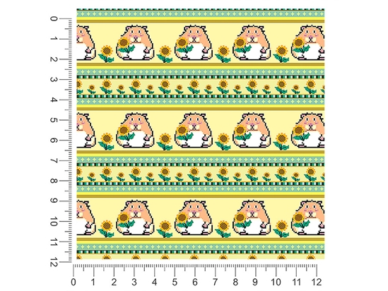 Sunflower Snack Animal 1ft x 1ft Craft Sheets