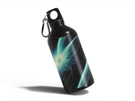 Electron Explosion Science Fiction Water Bottle DIY Stickers