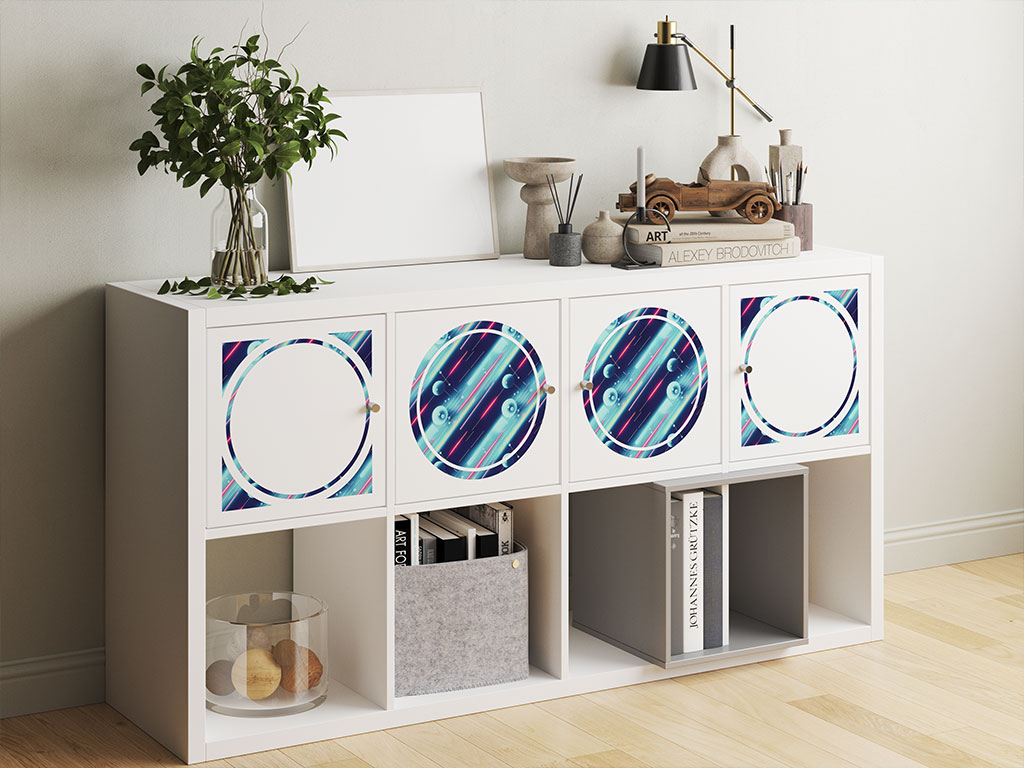 Racing Neurons Science Fiction DIY Furniture Stickers
