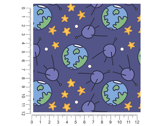 Off Planet Science Fiction 1ft x 1ft Craft Sheets