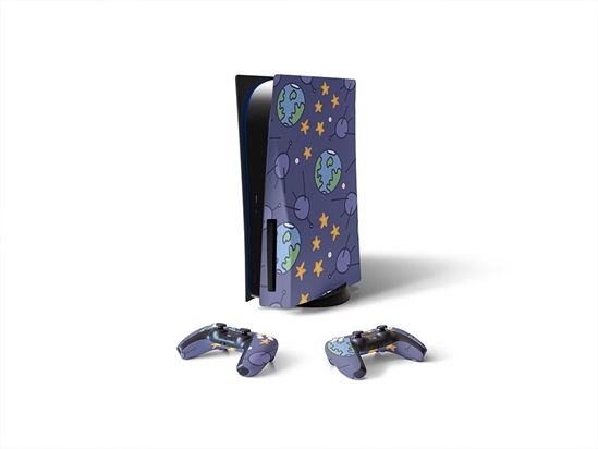 Off Planet Science Fiction Sony PS5 DIY Skin