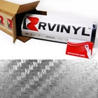 Silver R3 Carbon Fiber Craft Vinyl