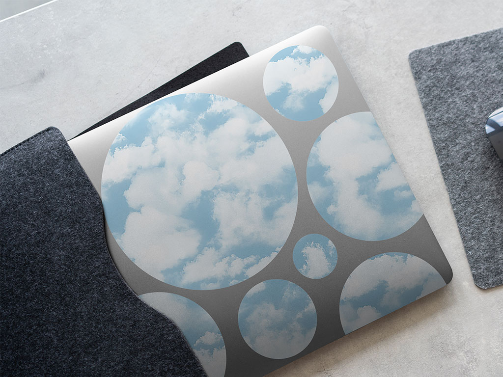 Cloudy Daydreams Sky DIY Laptop Stickers
