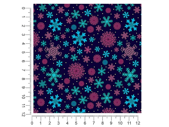 Cold Song Snowflake 1ft x 1ft Craft Sheets